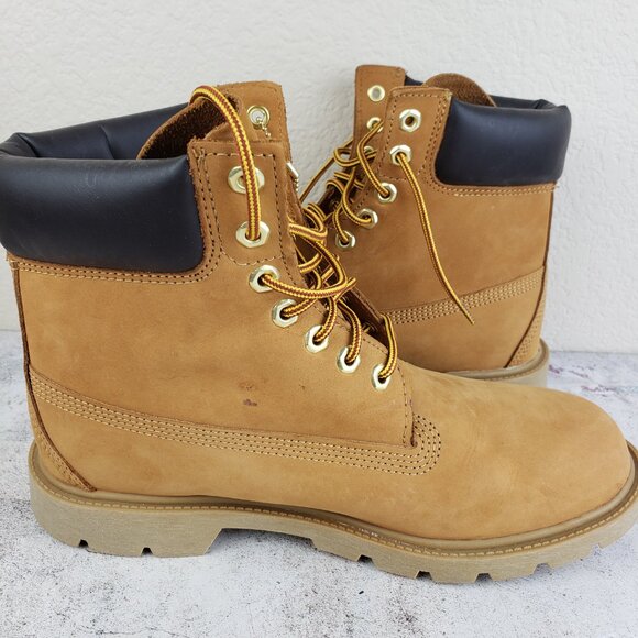 Timberland Classic 6 Inch Waterproof Boot Wheat Nubuck size 8.5 Men\'s NWT main image 10